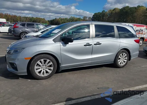 2019 Honda Odyssey Lx z USA, uszkodzony, nr VIN 5FNRL6H21KB124483